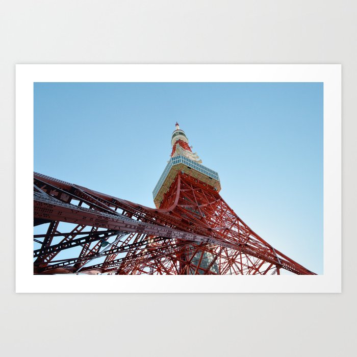 Tokyo Tower Art Print