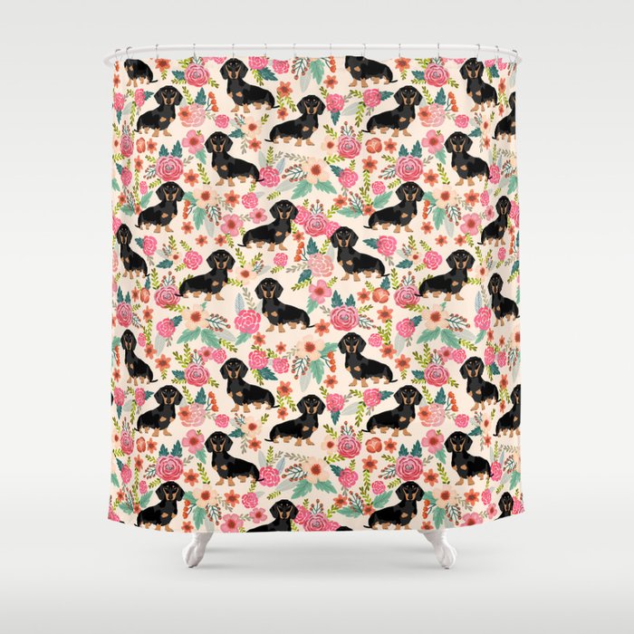Doxie Florals Vintage Doxie And Florals Gifts For Dog Lovers