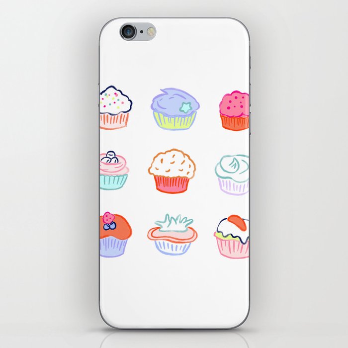 Colorful Muffins iPhone Skin
