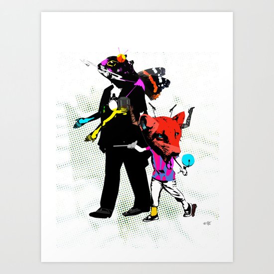Fabulous Creatures Art Print