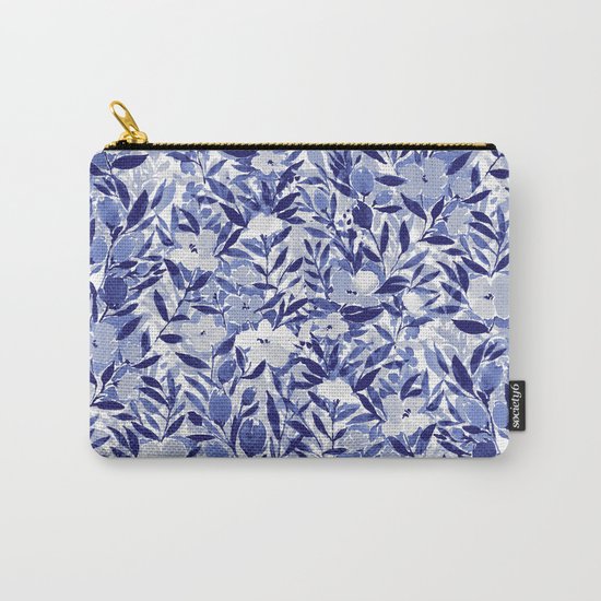 Nonchalant Indigo Carry-All Pouch