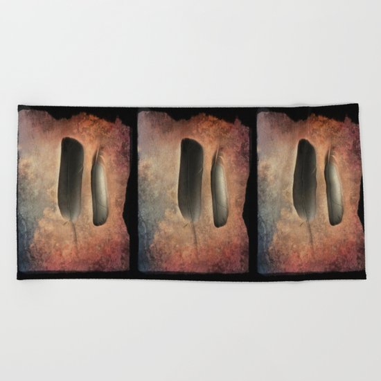 Six Feathers Beach Towel