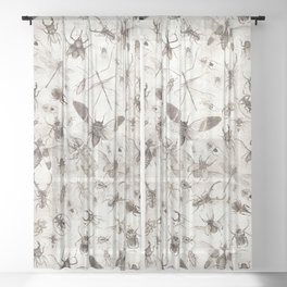 Insects Sheer Curtain