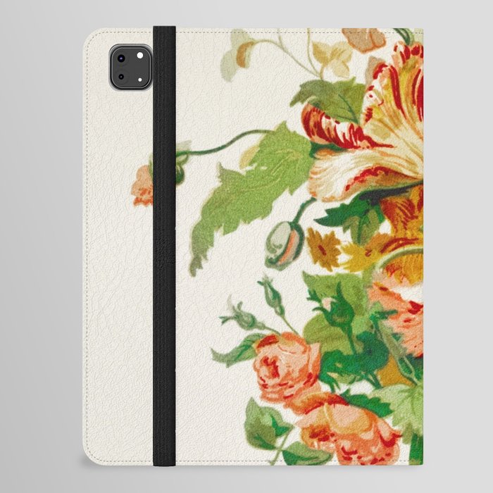 Vintage Floral 10 iPad Folio Case
