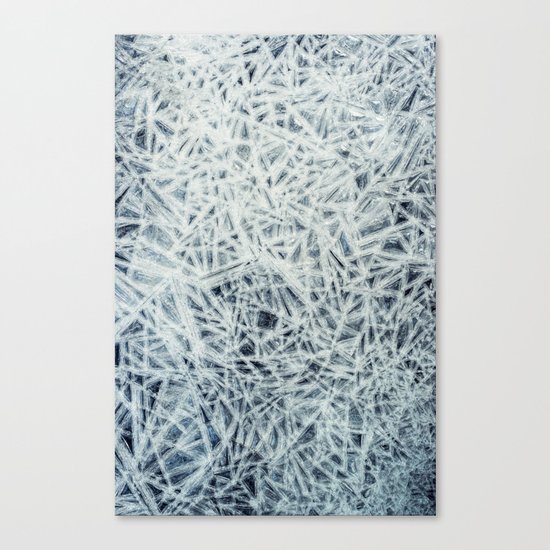 Fractured Crystals Canvas Print
