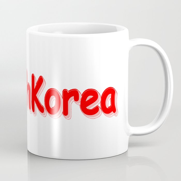 "#SouthKorea" Cute Design. Buy Now Coffee Mug