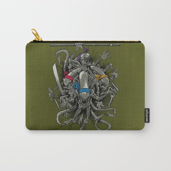 Ancient Ninja Xenomorphs Carry-All Pouch