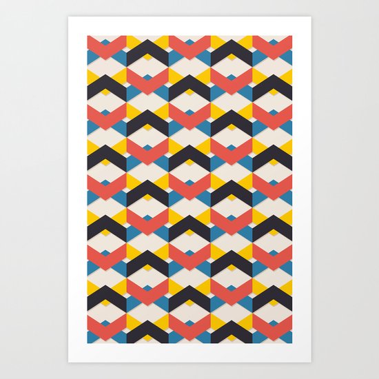 In the City Art Print