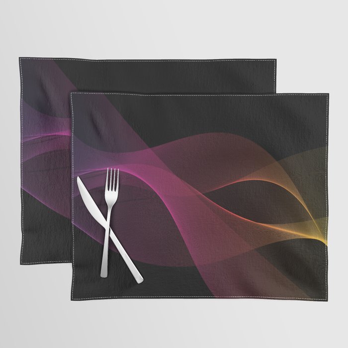 Calm Warm Breeze Abstract Placemat