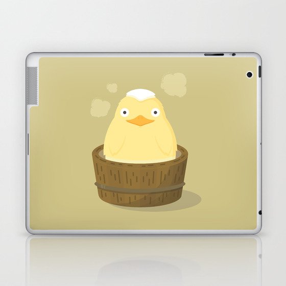 Bird Bath Laptop & iPad Skin