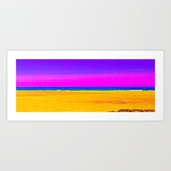 Sea Sand and Sun ! Art Print