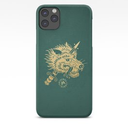 Wolf & Dagger - Color iPhone Case