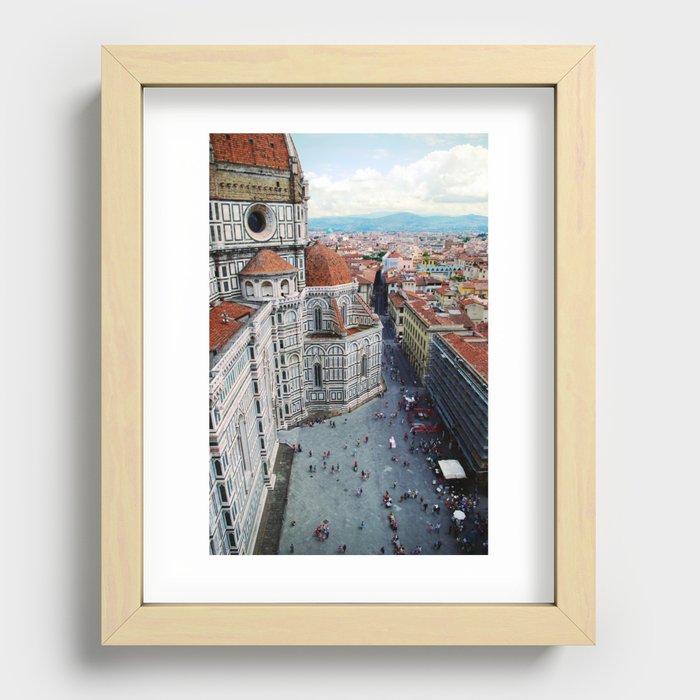 Florence Cathedral Recessed Framed Print
