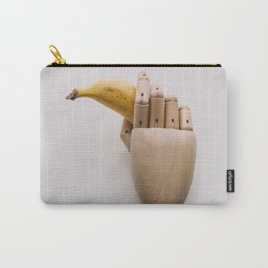 Banana hand Carry-All Pouch
