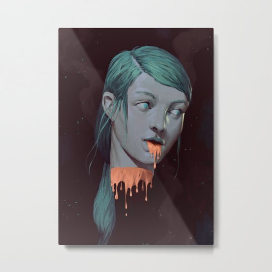Ghost III Metal Print