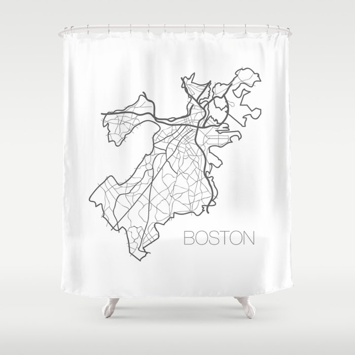 Boston Shower Curtain