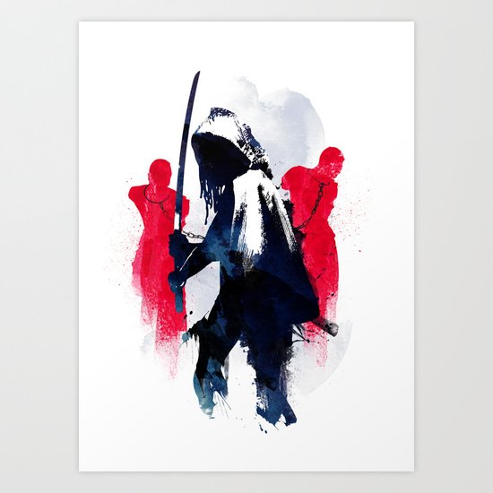 Michonne Art Print