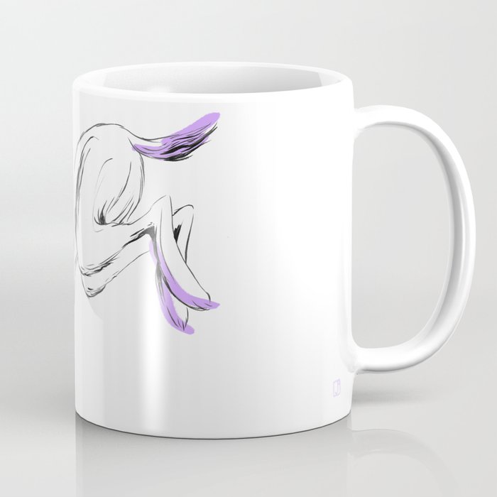 Jackalope - Lilac Coffee Mug