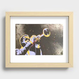 Hargrove Gold Recessed Framed Print