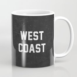 West Coast - black version Coffee Mug