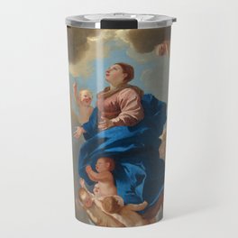The Assumption of the Virgin by Nicolas Poussin Travel Mug