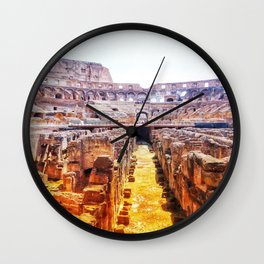 The Lions Den Wall Clock