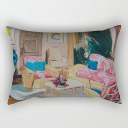 Golden Girls living room Rectangular Pillow
