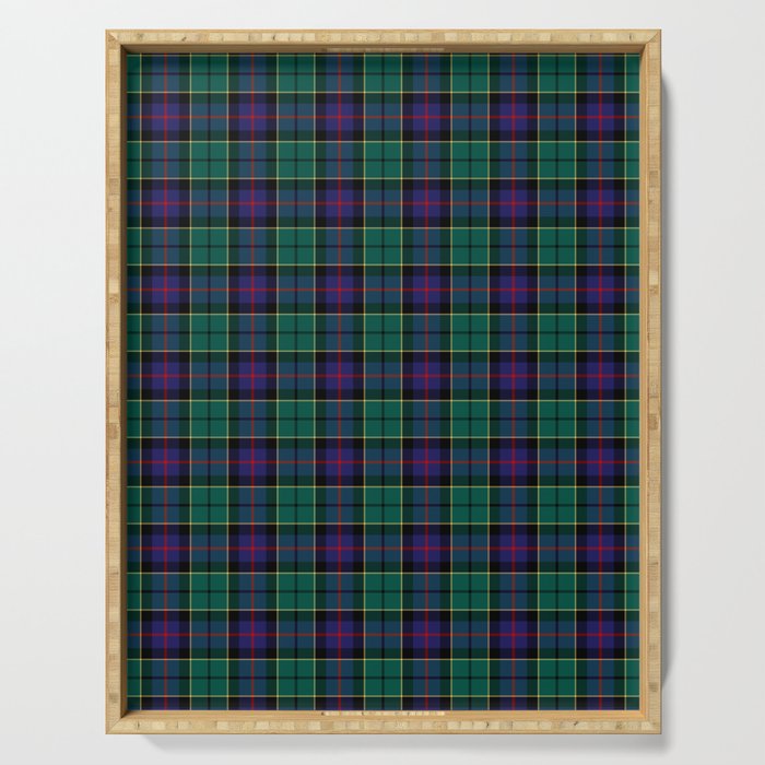 Clan Forsyth Tartan Serving Tray