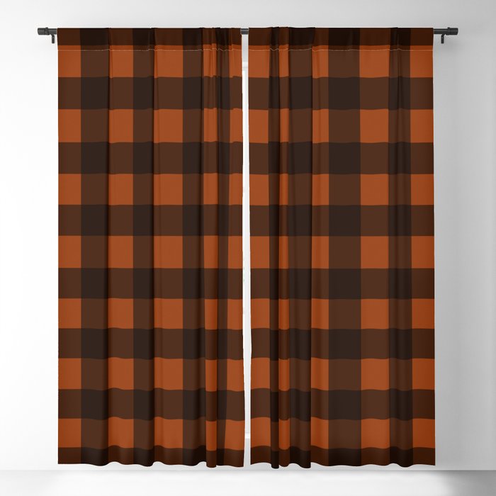 Flannel pattern 10 Blackout Curtain