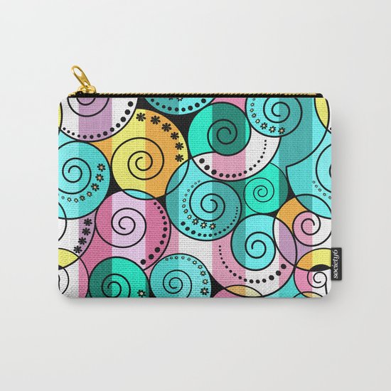 Abstraction. Bright colorful pattern. Carry-All Pouch