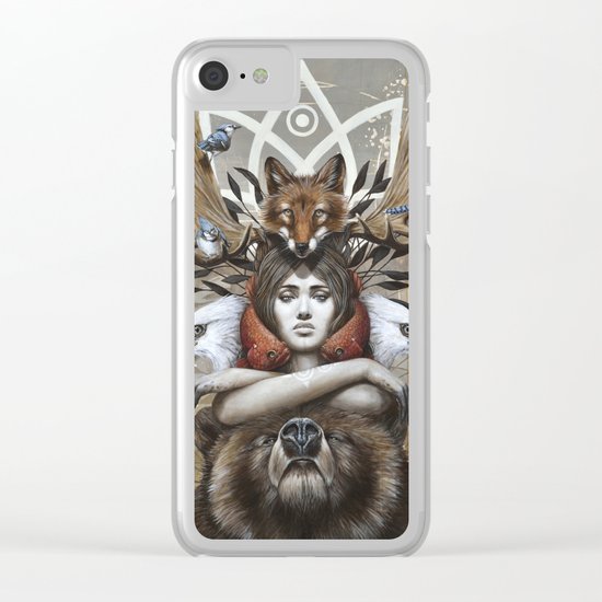 Kwanita Clear iPhone Case