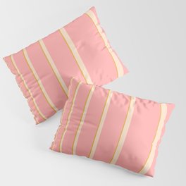 Mod Op Art in Pink Pillow Sham