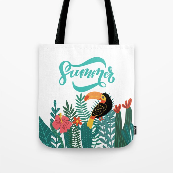 Tropical Summer Tote Bag
