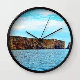 Le Rocher Perce Wall Clock