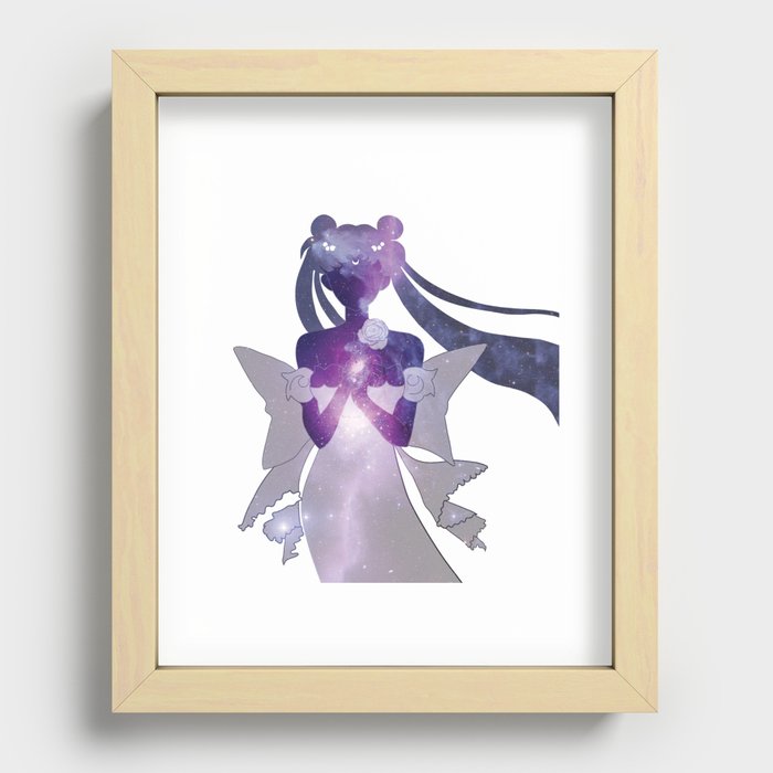 Princess Serenity - Purple Galaxy Recessed Framed Print