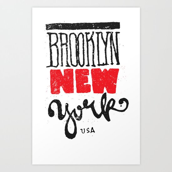 Brooklyn New York Art Print