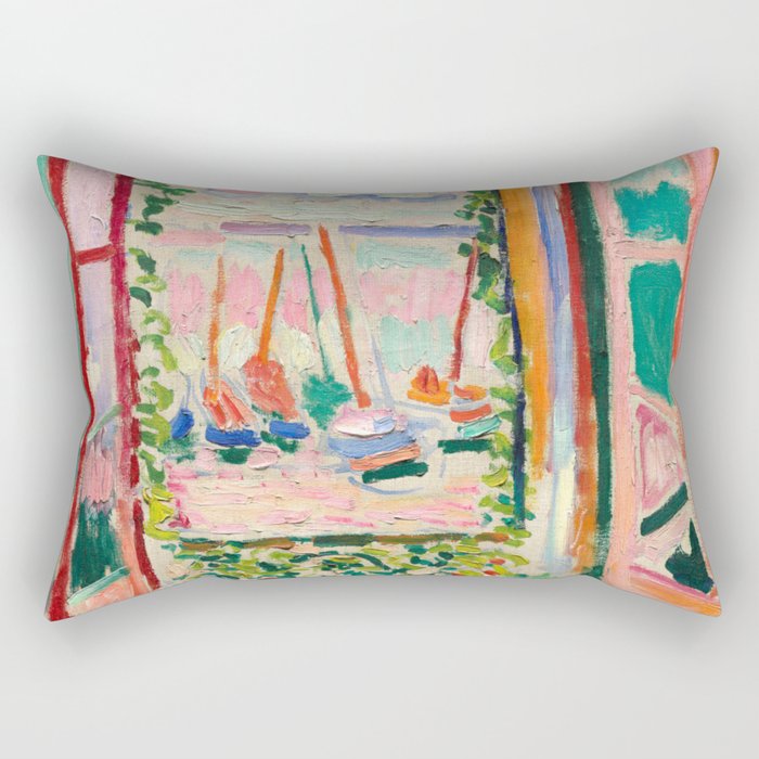 Henri Matisse The Open Window Rectangular Pillow