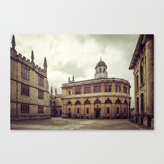 Oxford: Sheldonian Theater Canvas Print