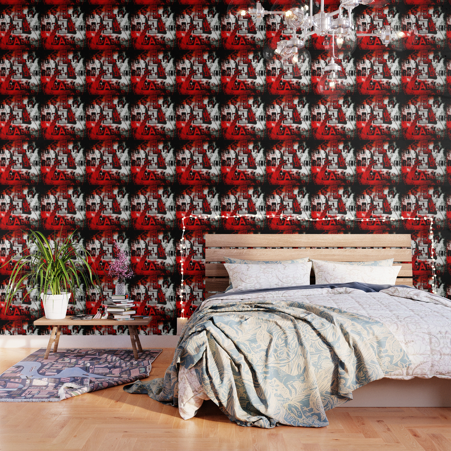 rock and roll baby bedding