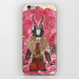 The trickster God iPhone Skin