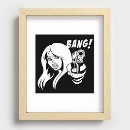 BANG! Recessed Framed Print