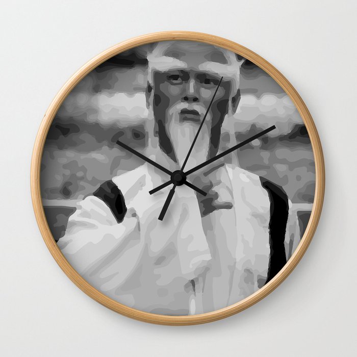 Master Pai Mei Wall Clock
