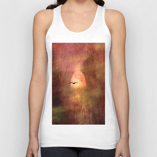 Morning hour Unisex Tank Top