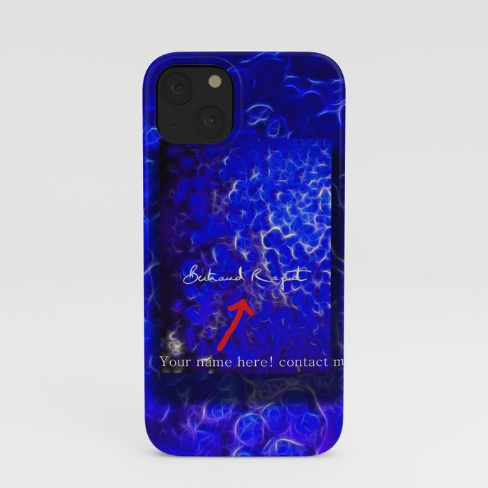 Your name here, or anything else... contact me! i'll post it here! iPhone Case