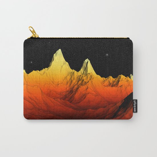 Sci Fi Mountains Landscape Carry-All Pouch