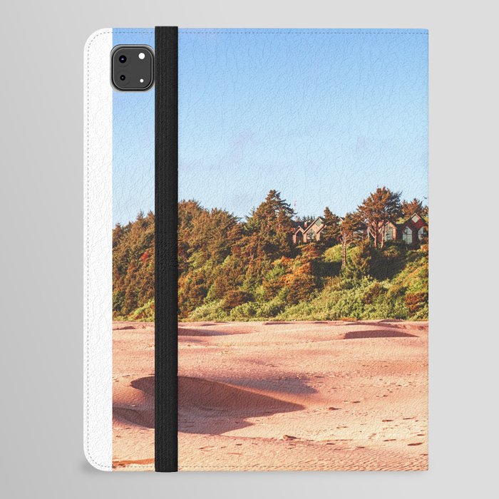Beach at Sunset | Oregon Coast | Travel Photography Minimalism iPad Folio Case