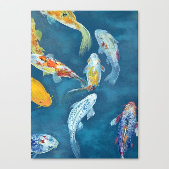 Karpi Koi Canvas Print