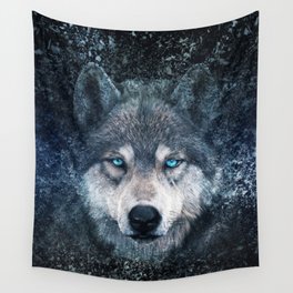 Wolf Guardian Wall Tapestry