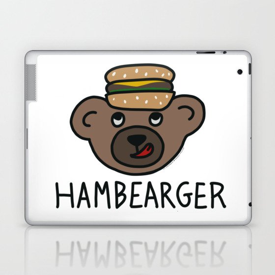 Hambearger Laptop & iPad Skin