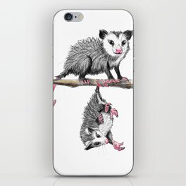 Hang on Opossum iPhone Skin